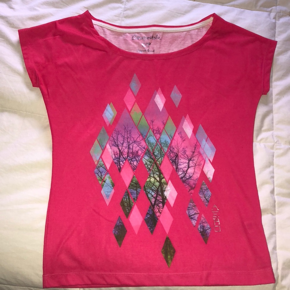 Aeropostale pink blouse